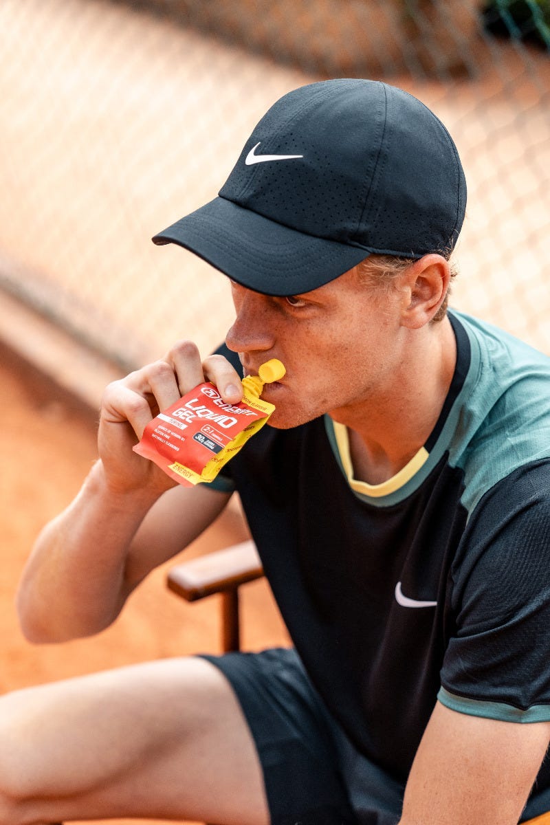 Jannik Sinner s ENERVIT Liquid Gel